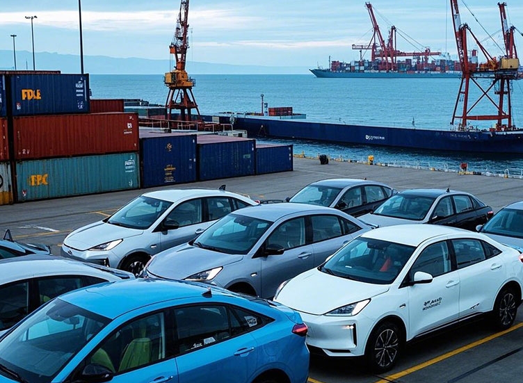 新能源汽车海运出口，集装箱和滚装船怎么选？