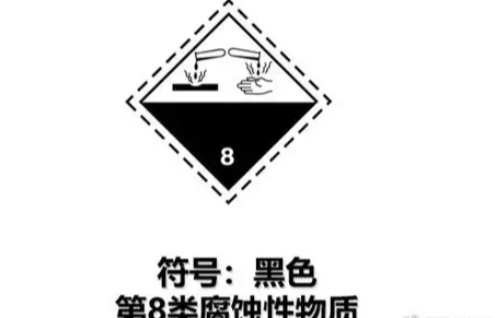 第8类腐蚀品（酸和碱）能拼在一个柜子里吗？